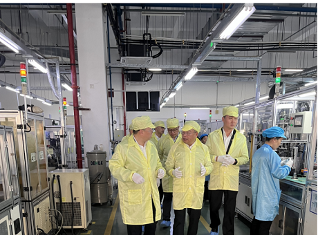 蒋文春莅临绵阳44118太阳成城集团深圳分公司调研